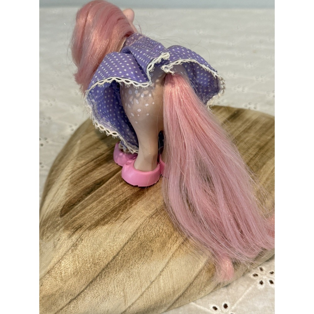 G1 1982 My Little Pony Cotton Candy In "Party Time" Pony‎ Wear Dress And Shoes - Picture 6 of 16